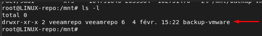 Répertoire backup-vmware